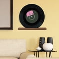 thumbnail image 4 of BESTYASH 3Set Wall Mounted Vinyl Record Display Rack Wood 12.5X1.7X0.7In For Living Room Storage, 4 of 8