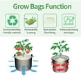 thumbnail image 4 of DYstyle 1/3/5/7/10Gallon Plants Growing Bag.Felt Material Planting Pot Container with Handles for Garden Vegetable Flower, 4 of 7