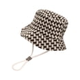 thumbnail image 2 of ZAXARRA Toddler Baby Girls Bucket Hat Wide Brim Sun Hat with Drawstring, 2 of 8