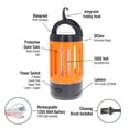 thumbnail image 2 of ASR Outdoor 360 Rechargeable All-Weather Mosquito Trap Bug Zapper Portable LED Lantern, 2 of 9