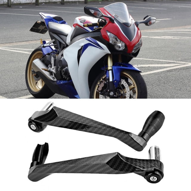 Protector universal para manillar de motocicleta Higoodz 22 mm color negro azul rojo dorado plata