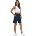 thumbnail image 6 of Women's Hiking Cargo Shorts Quick Dry Lightweight Shorts for Travel Athletic, 6 of 12