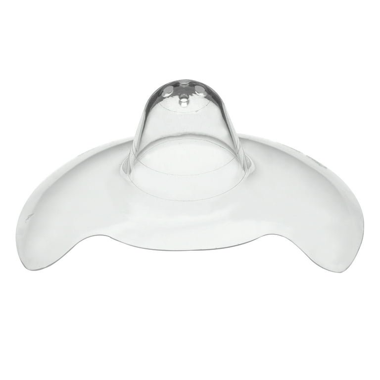 Medela Contact Nipple Shields, 20mm, Silicone, Included Storage Case,  Clear, 101034108, 2 Each