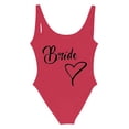 thumbnail image 4 of MKLEKYY Traje De Baño Mujer Women Fashion Letter Print Piece Swimsuit Sexy Bikini Swimwear Bathing Sleeveless Backless Swimsuit 1489, 4 of 4