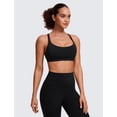 thumbnail image 2 of Top Deportivo CRZ YOGA para Yoga con Tirantes, Sin Aros y Acolchado, Negro, Talle Grande, 2 of 7