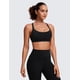 thumbnail image 2 of Top Deportivo CRZ YOGA Pequeño Sin Aros Cruzado Negro, 2 of 7