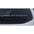 thumbnail image 1 of A Country Girl Can Survive acid font Car or Truck Window Decal Sticker, 1 of 1