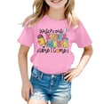thumbnail image 4 of LRen Girls T Shirts Size 8,Back To School Clothes for Teen Girls Graphic Prints Summer Casual School Uniform Preppy Short Sleeve T-Shirts, 4 of 4