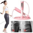 thumbnail image 5 of BLEEUS Counting Jump Rope Digital Jump Rope With Counter For Adults Fitness Supplies (Pink), 5 of 10