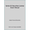 Series 63 Securities License Exam Manual (Unknown Binding - Used) 1427786208 9781427786203