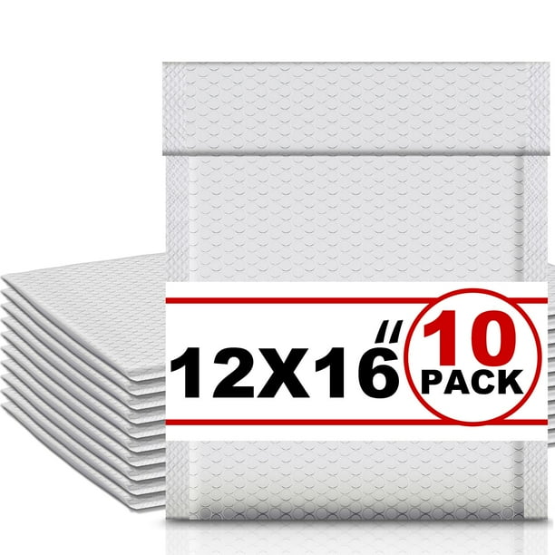 Paquete de 10 sobres con burbujas grandes de 30 x 40 cm de Envelope Ireer