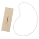 thumbnail image 1 of Espejo de maquillaje acrílico de escritorio irregular con base de madera para dormitorio B, 1 of 8