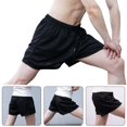 thumbnail image 4 of SeaAZqurtles Fitness Men Shorts Sports Quick Dry Running Short Pants 2024 Beach Black M8 D3B1, 4 of 9