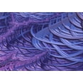 thumbnail image 1 of Ahgly Company Tapis d'Intérieur Lavables en Machine, Rectangle de Transition, Bleu Ardoise Clair, 7' x 10', 1 of 7