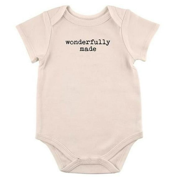 Stephan Baby 205226 Snap Shirt - Wonderfully Made - 0-6 Month