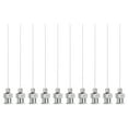 thumbnail image 1 of Uxcell 10 Pcs 30G 2 Inch Blunt Tip Dispensing Needle with Lure Lock for Refilling Liquid Inks Adhesives, 1 of 5