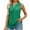 Tank Tops-Green, variant on Brilliant Womens Sleeveless Tops Women's Solid Color Hole V-Neck Slim Vest Female Tops (Pink,L)