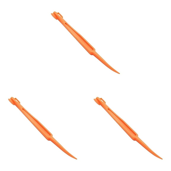 HWHCGZ 3 PC Orange Peeler Tools Plastic Orange Peeler Peeler Passion Fruit Peeler Lemon Peeler Opener Remover Vegetable Slicer Fruit Tools Kitchen Gadgets（Orange）