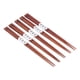 thumbnail image 1 of Palillos reutilizables, 5 pares de palillos de madera Palillos de madera duraderos Palillos elegantes y modernos, 1 of 8