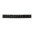 thumbnail image 5 of 30Sets Plastic Cubes Price Display Tags Adjustable Number Stand Frame Label Shop, 5 of 5