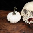 thumbnail image 2 of 6 piezas de calabazas artificiales Mini calabaza realista para manualidades de bricolaje Halloween otoño cosecha decoración de fiesta de acción de gracias, 2 of 5