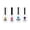Clear, variant on Tori + Mika Glow In The Dark Top Coat Gel Polish Soak off No Wipe 0.5oz Nail Polish LED/UV Lamp Cure