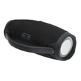thumbnail image 1 of Altavoz , Luz RGB Impermeable Negro Altavoz De Mano Para Exteriores Soporte Tarjeta De Memoria Portátil Para Llamar Para Acampar, 1 of 7