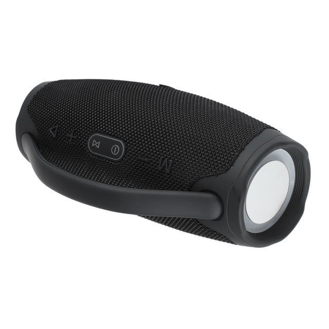 Altavoz , Luz RGB Impermeable Negro Altavoz De Mano Para Exteriores Soporte Tarjeta De Memoria Portátil Para Llamar Para Acampar