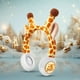 thumbnail image 5 of Adornos navideños, adornos navideños, regalos navideños Navidad 831 Animación compositiva Decoración de cabeza de ciervo sika Auriculares Bluetooth Regalo Auriculares inalámbricos para festivales infa, 5 of 6