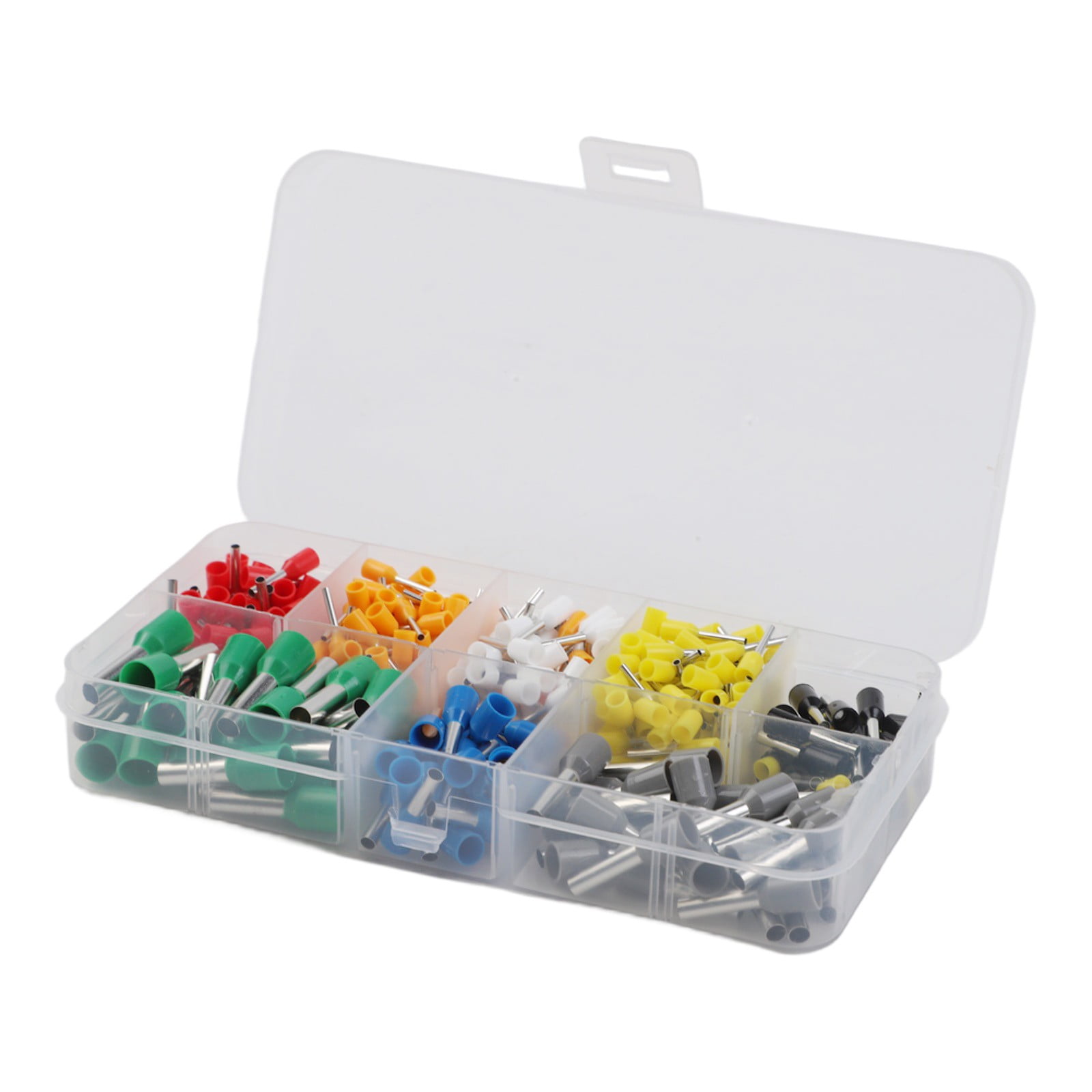 RUQLKF 400pcs Insulated European Pin-Shaped Cold-Pressed for Tubular Terminals