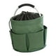 thumbnail image 1 of Cesta de picnic plegable de tela Oxford con bolsillos, organizador de herramientas, bolsa de herramientas de jardín para parques temáticos, camping y Verde, 1 of 8