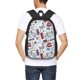 thumbnail image 4 of Balery London Landmark2 Mochila para hombre y mujer - Tela Oxford 600D resistente - Gran capacidad, resistente al agua, ideal para la escuela, viajes y senderismo, 4 of 6