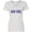 AA-White, variant on Inktastic New York in Blue Text Women's V-Neck T-Shirt