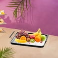 thumbnail image 1 of Bandeja para servir fruta, bandeja para té, organizador de encimera, estante para tazas de drenaje, bandeja acrílica, portavasos para eventos, sala de L, 1 of 8