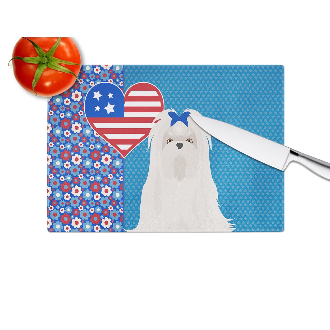 Maltese Glass Cutting Board Large 12 in x 15 in
