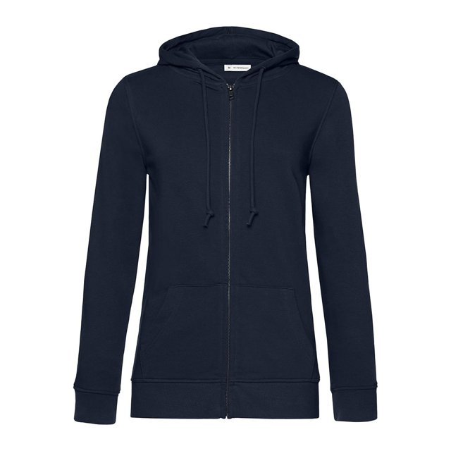 B&C - Sudadera con Cremallera para Mujer (Marino)