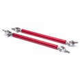 thumbnail image 2 of Xotic Tech Adjustable Front Bumper Lip Splitter Support Rods Diffuser Strut Tie Bars for Car SUV Trunk, 2pcs 10"-13" Red, 2 of 8