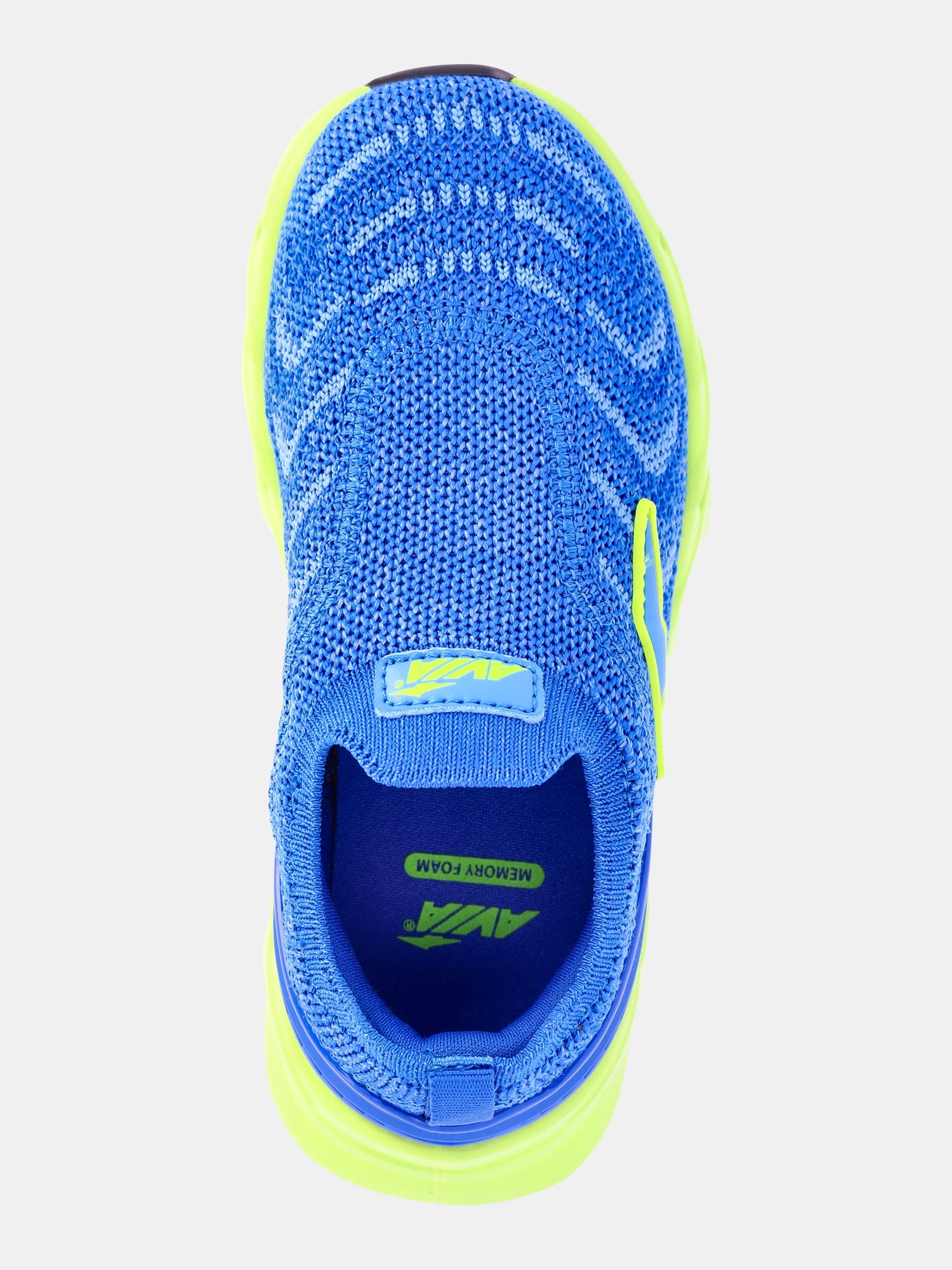 Avia Honeycomb Toddler, Little, and Big Kid Slip On Knit Sneakers