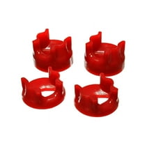 Energy Suspension 98-02 Dodge Ram 2500/3500 Red Motor Mount Insert Set for 5.9L Cummins 24V