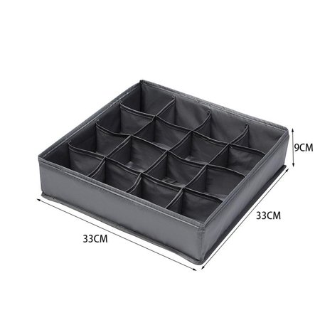 

Underwear Storage Organizer Clothing Detachable Socks Shorts Bra Storage Box Dormitory Closet Organizer Drawer Washable