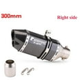 thumbnail image 4 of Motorcycle AK Exhaust Pipe Muffler slip on For Nmax Tmax FZ1 R6 R15 R3 MT07 ZX6R ZX10R Z400 Z900 Z1000 CBR1000 GSXR1000 PCX 125, 4 of 10