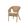 thumbnail image 2 of bali & pari Abbey Rattan BOHO Dining Chair, Natural Brown, 2 of 10