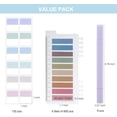 thumbnail image 2 of shiyou-Book Annotation Kit - 720PCS Sticky Tabs for Reading, Flag Tabs with 6PCS Pastel Highlighters, Bible Reading File Tabs for Annotation Supplies, 2 of 4