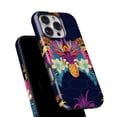 thumbnail image 6 of DesignSkinz Scratch-Resistant Hard Slim Case Compatible with iPhone 13 Mini (Compatible with MagSafe) - Tropical Neon Summer Reflect, 6 of 9