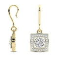 thumbnail image 2 of 1.14 Carat Whimsy Lab Diamond Earrings in 14K Or 18K F-G / VS1 Quality IGI Certified Lab Grown Friendly Diamonds Earrings, 2 of 7