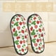 thumbnail image 2 of Fotbe Strawberry Pantuflas Peludas para Mujer con Estampado, Zapatillas de Peluche, Zapatos de Invierno para Casa, Uso Interior y Exterior-Medium, 2 of 8