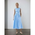 thumbnail image 5 of Elegant Maxi Dress (Blue, S), 5 of 6