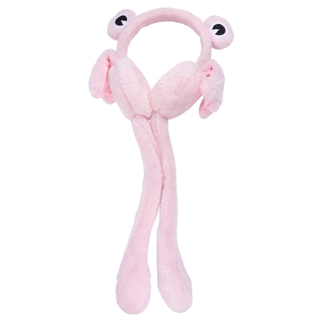 CIMAXIC cartoon earmuff 1 Pc Rana Shape Design Costume Prop Delicate Cartoon Creative Winter Earmuff,22.83"X8.66"X4.72"
