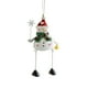 thumbnail image 1 of Decoraciones de Árbol de Navidad 3D Hierro Santa Claus Muñeco de Nieve Colgante Decoración de Navidad Decoración Colgante Decoración Colgante, 1 of 6