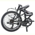 thumbnail image 2 of ZiZZO FERRO 20" Wheel, HT-Steel 7-Speed Folding Bike for all genders, Black, 2 of 3